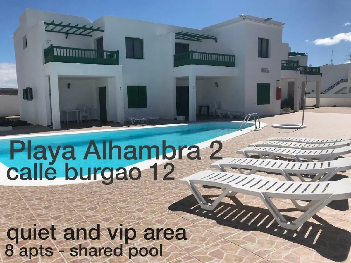 Playa Alhambra 2 Apartamento Puerto del Carmen  0*, Puerto del Carmen (Lanzarote) España